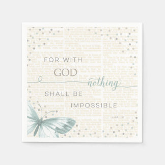 Nothing Is Impossible Napkin