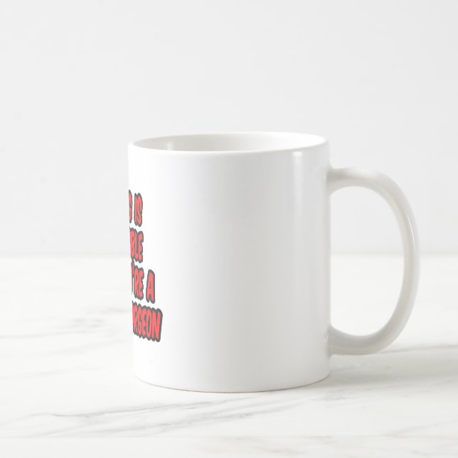 Nothing Is Impossible...Plastic Surgeon Coffee Mug (Right)
