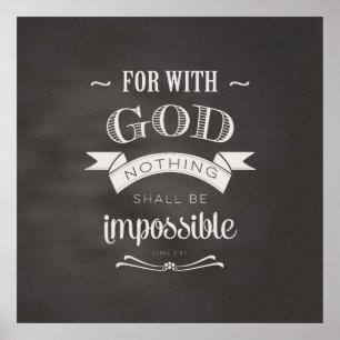 Nothing Is Impossible Poster
