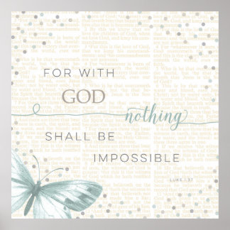 Nothing Is Impossible Poster