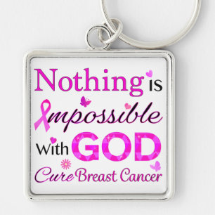 Nothing is Impossible With GOD Key Ring