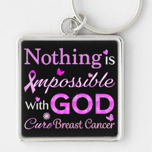 Nothing is Impossible With GOD Key Ring