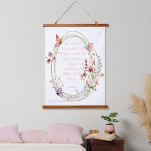 Nothing is too hard for you. hanging tapestry