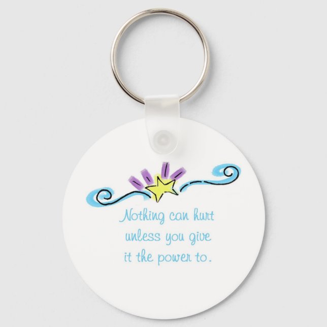 Nothing Key Ring (Front)