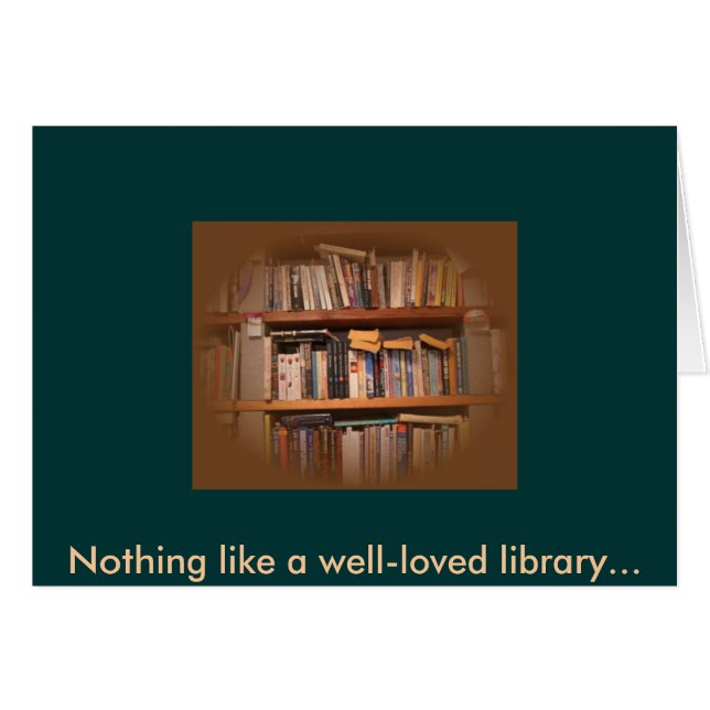 Nothing like a well-loved library... (Front Horizontal)
