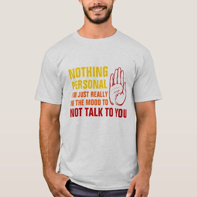 Nothing Personal T-Shirt (Front)