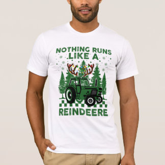 Nothing Runs Like A Reindeers T Shirt Design