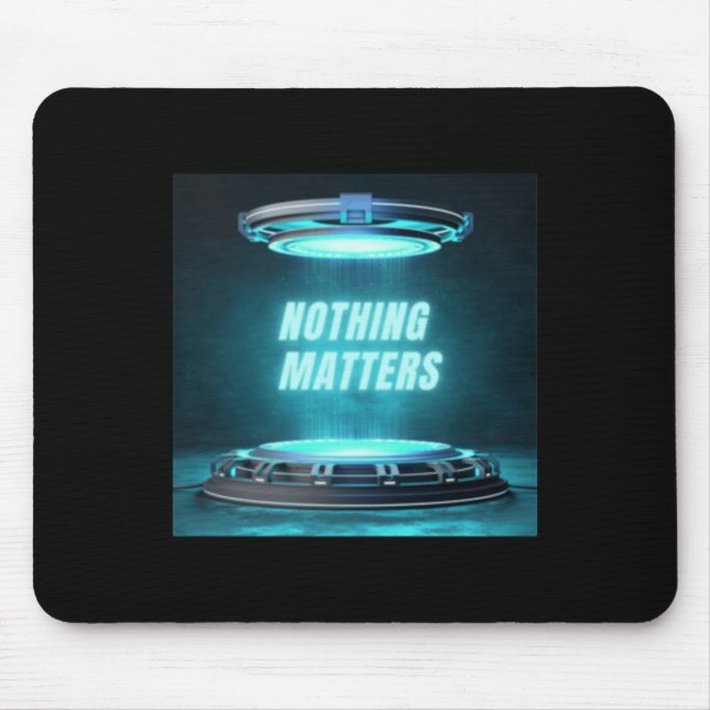 Nothing S Just Chill Sticker  Mouse Pad (Front)