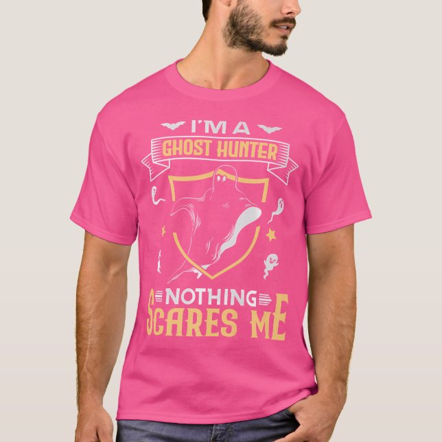 Nothing Sacres Me Funny Ghost Hunting Shirt Hallow (Front)
