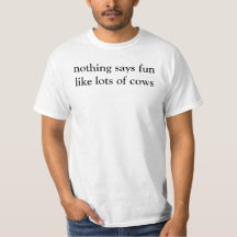 nothing says fun like lots of cows