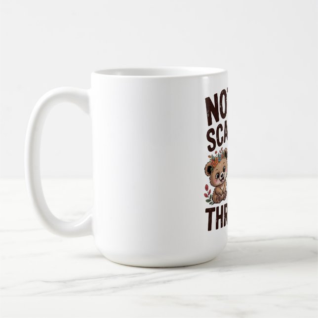 Nothing Scares Me, I Have Three Kids Coffee Mug (Left)