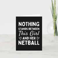 Nothing stands between this girl and her netball.