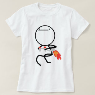 Nothing To Do Here Rage Face Meme T-Shirt