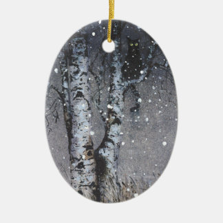 "Nothing to See Here" Ceramic Tree Decoration