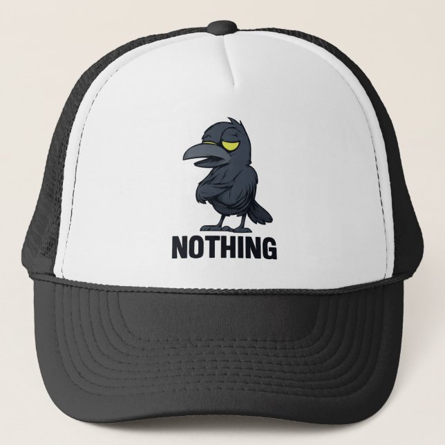 NOTHING TRUCKER HAT (Front)