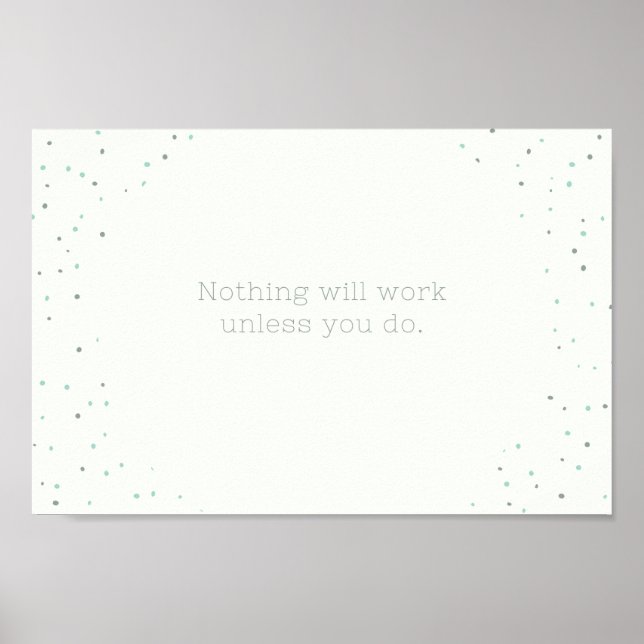Nothing will work  unless you do poster (Front)