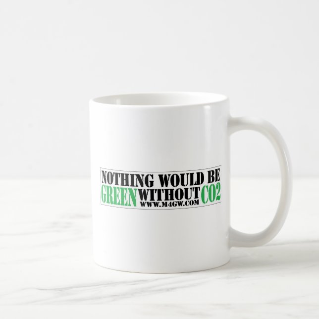 Nothing would be green without CO2 Coffee Mug (Right)