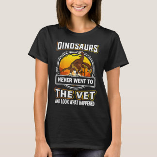 Nothronychus Dinosaurs Never Went To The Vet Veter T-Shirt