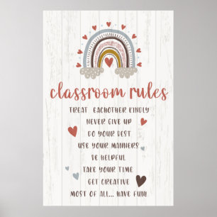 Notice To All Students Poster For Classroom