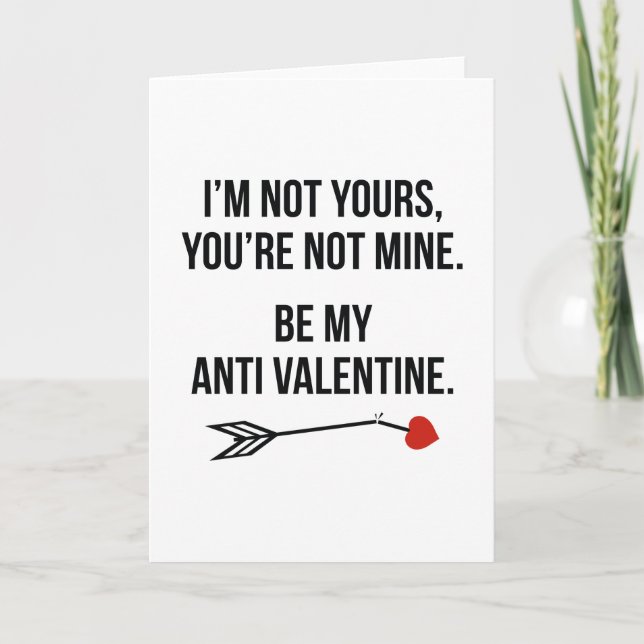 NotMineAntiVal1C.png Holiday Card (Front)