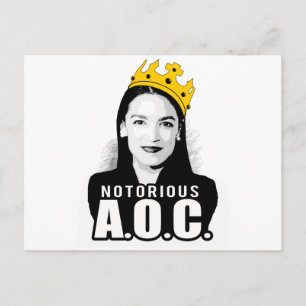 Notorious AOC Postcard
