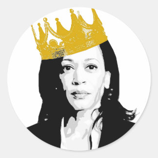 Notorious Kamala Harris Classic Round Sticker