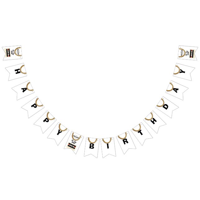 Notorious One 1st Birthday Bunting (All)