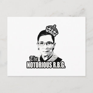 Notorious R.B.G. Postcard