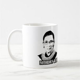 Notorious R.B.G. - Ruth Bader Ginsburg Coffee Mug