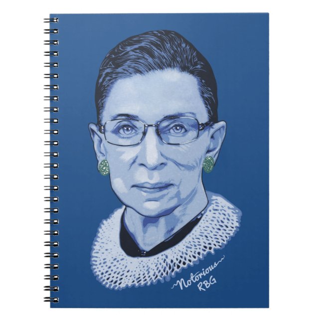 Notorious RBG II Spiral Notebook (Front)