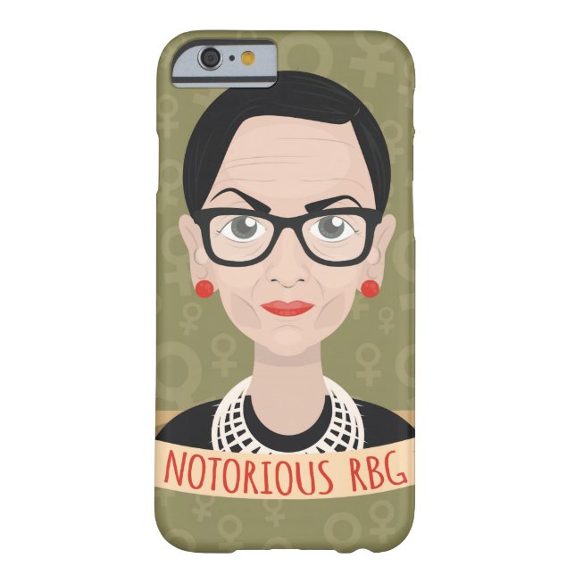 Notorious RBG - iPhone Case (Back)