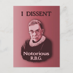 Notorious RBG -p Postcard