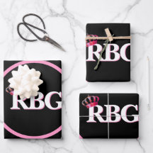 Notorious RBG Pink Black