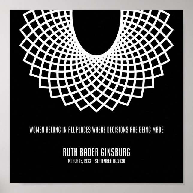 Notorious RBG Poster (Front)