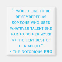 Notorious RBG Rememberd Quote