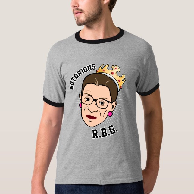 Notorious RBG - Ruth Bader Ginsburg -- T-Shirt (Front)
