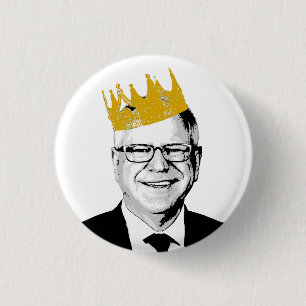Notorious TIm Walz 3 Cm Round Badge