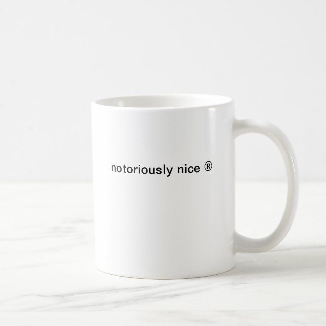 notoriously nice coffee mug (Right)