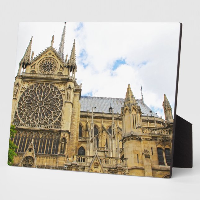 Notre dam plaque (Side)