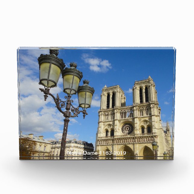Notre Dame (1163-2019) Photo Block (Front)