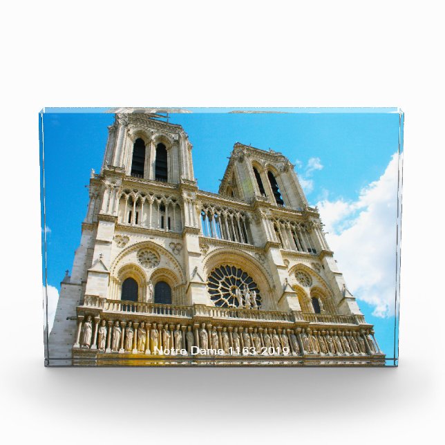 Notre Dame (1163-2019) Photo Block (Front)