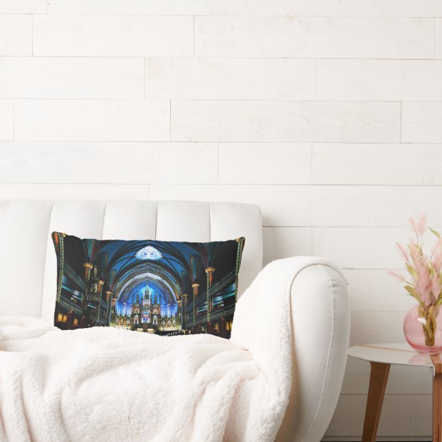 Notre Dame Basilica Lumbar Cushion (Couch)
