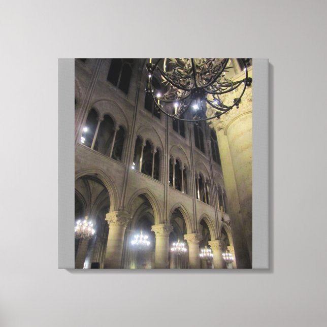 Notre Dame Canvas Print (Front)