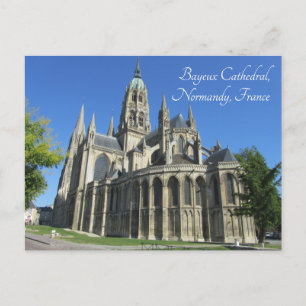Notre Dame Cathedral, Bayeux, France Postcard