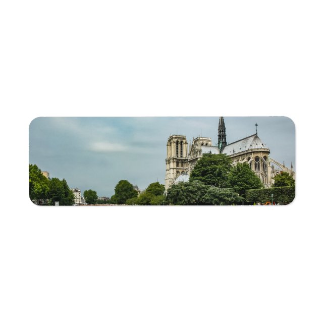 Notre Dame Cathedral in Paris (Front)