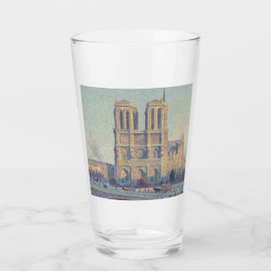 Notre Dame Cathedral Paris France Classic Painting Glass