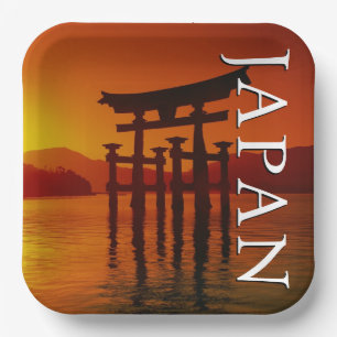 Notre Dame Cathedral   Paris, France Paper Plate