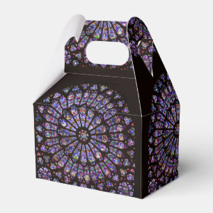 Notre Dame Cathedral Paris Rose Window Favour Box