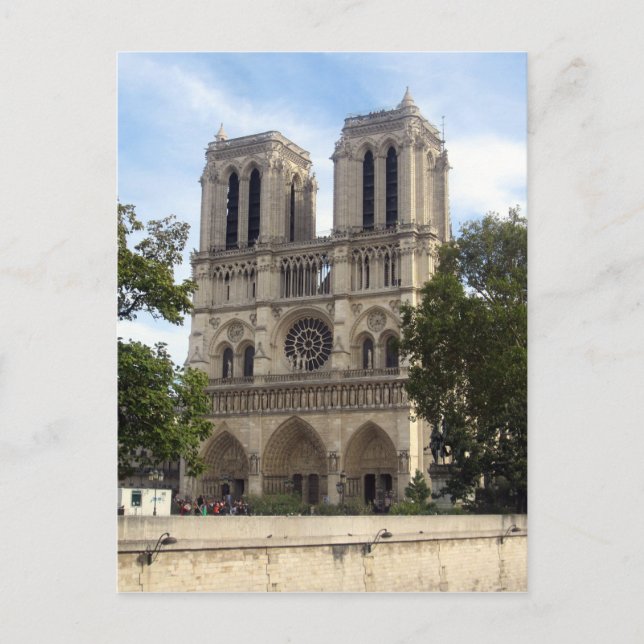 notre dame cathedral postcard (Front)