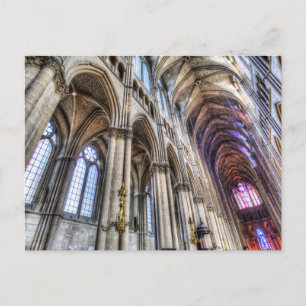Notre Dame Cathedral Reims  Holiday Postcard